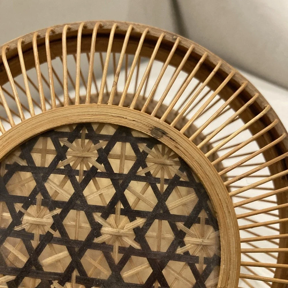 Vintage Handwoven Bamboo Cricket Cage – Asian‎ Folk Art Insect Carrier